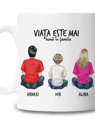Cană personalizată - Sorbește cu cei dragi
