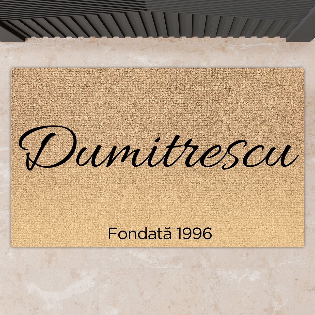 Covoraș personalizat - Familia