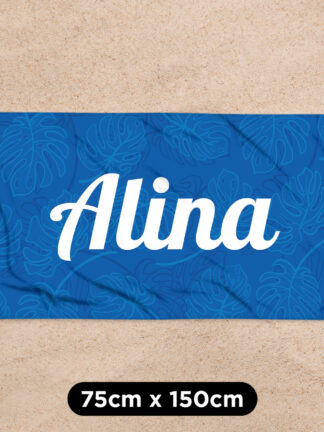 Prosop pentru plajă personalizat - Numele tău