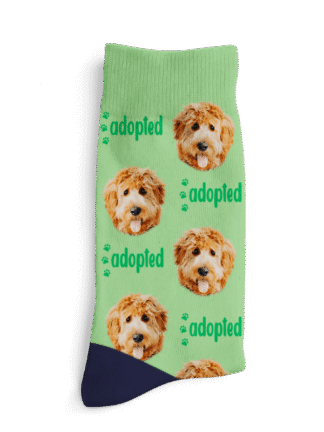 Șosete personalizate - Adoptat