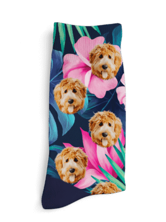 Șosete personalizate - Floral