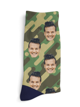 Șosete personalizate - Camuflaj