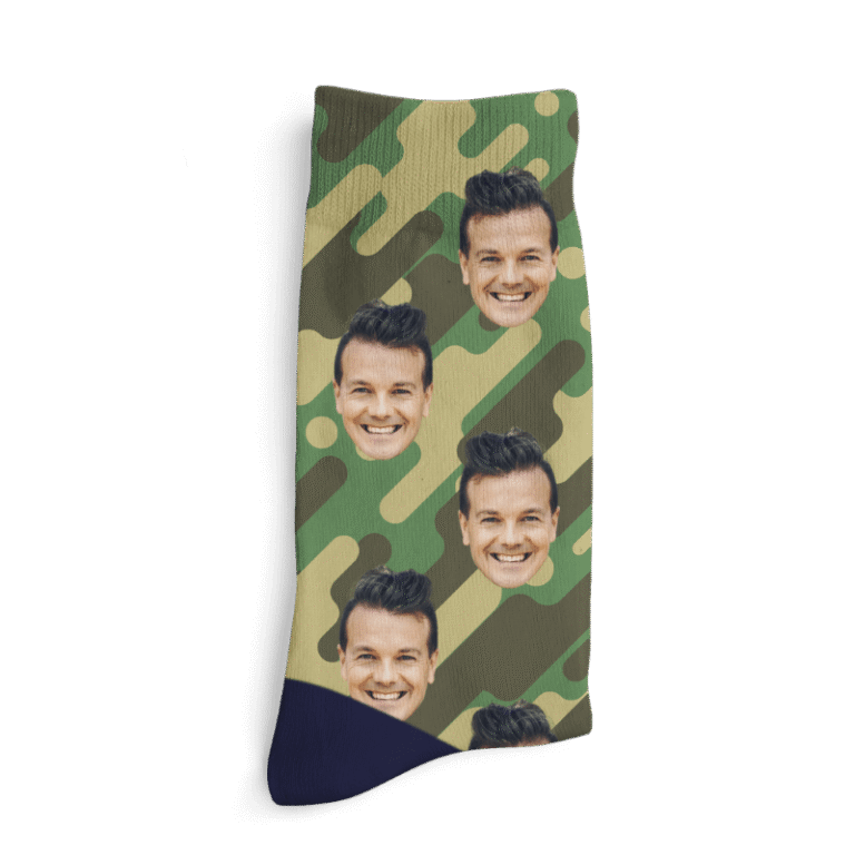 Șosete personalizate - Camuflaj