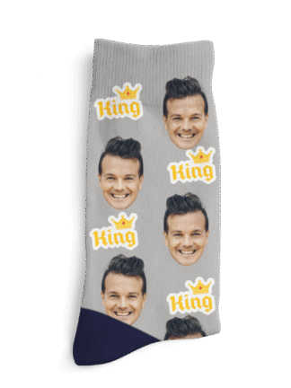 Șosete personalizate - Regele