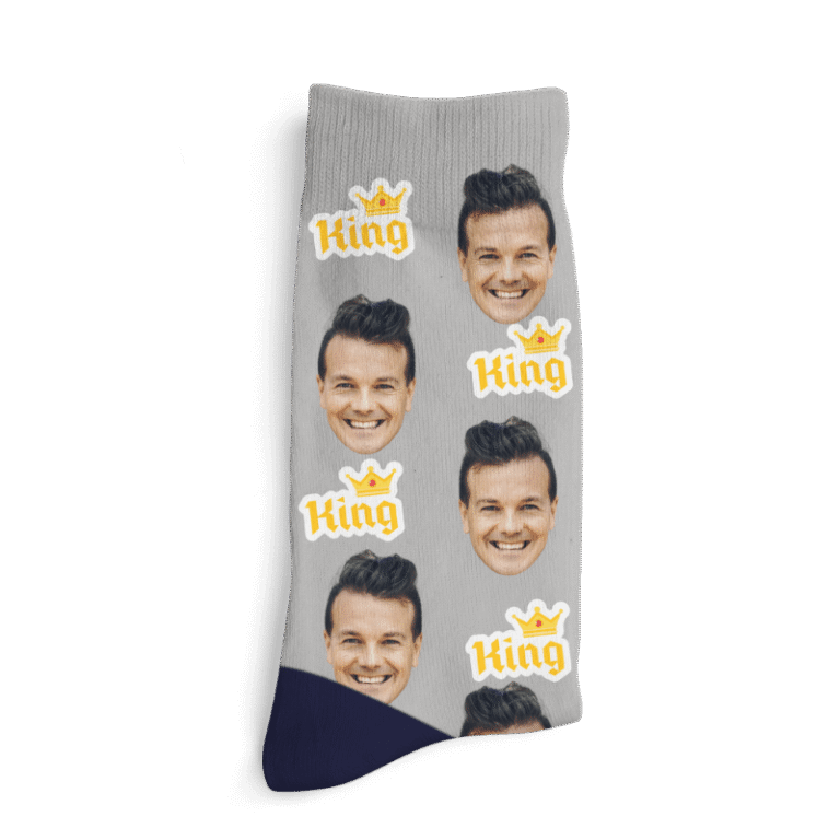 Șosete personalizate - Regele
