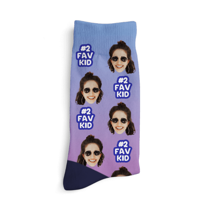 Șosete personalizate - Al doilea copil favorit