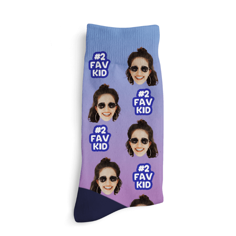 Șosete personalizate - Al doilea copil favorit