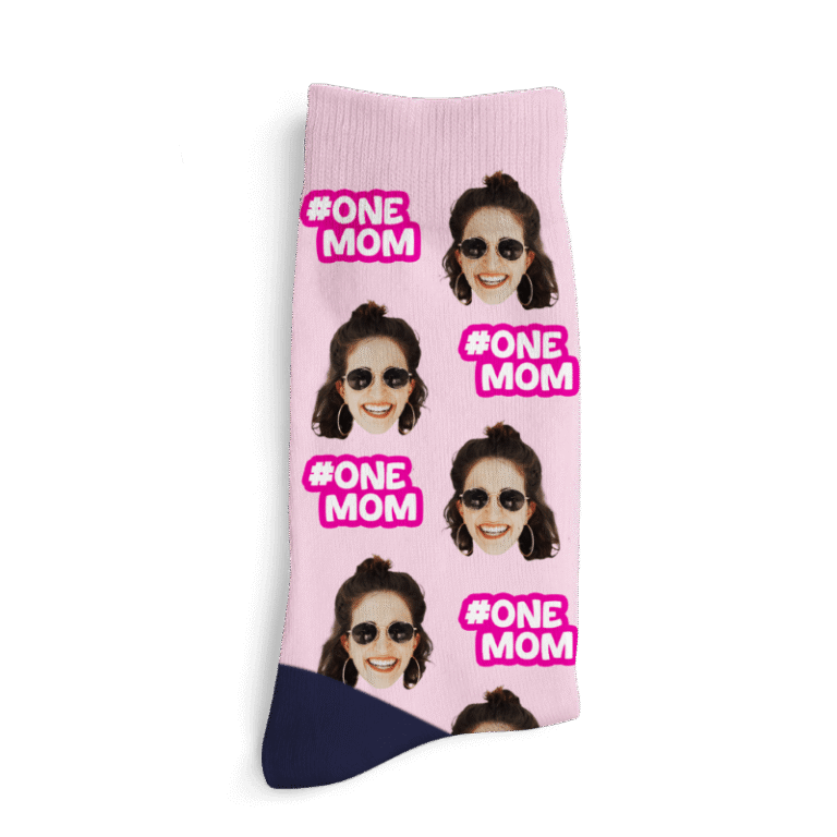 Șosete personalizate - #Doar mama