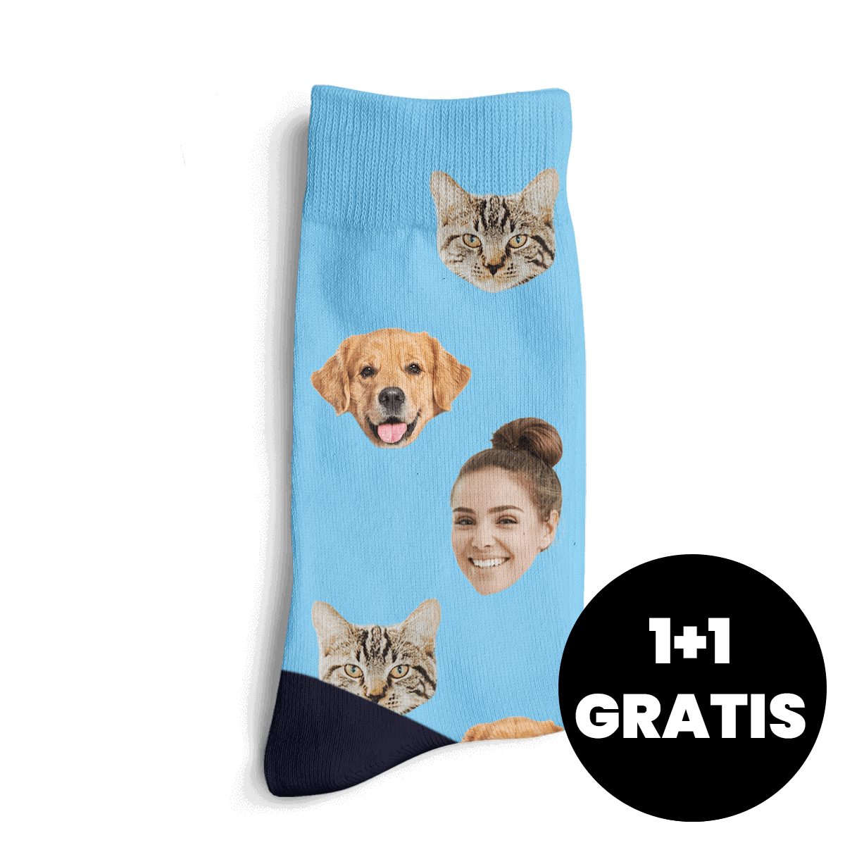 Șosete personalizate - 1+1 GRATIS