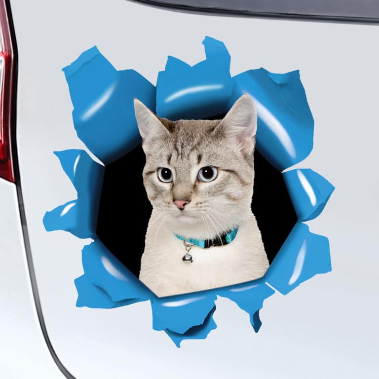 Autocolant auto personalizat - Animăluț de companie