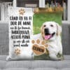 Pernă personalizată - Îmbrățișează-mă când ți-e dor de mine