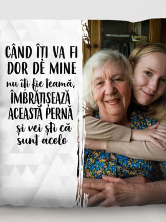 Pernă personalizată – Legătură specială