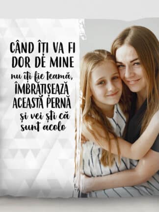 Pernă personalizată – Legătură specială