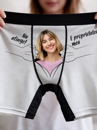 Boxeri personalizați cu fotografie (Cadoul suprem!)