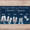 Covoraș personalizat - Adidașii familiei