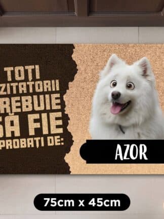 Covoraș personalizat – Pet-ul tău simpatic