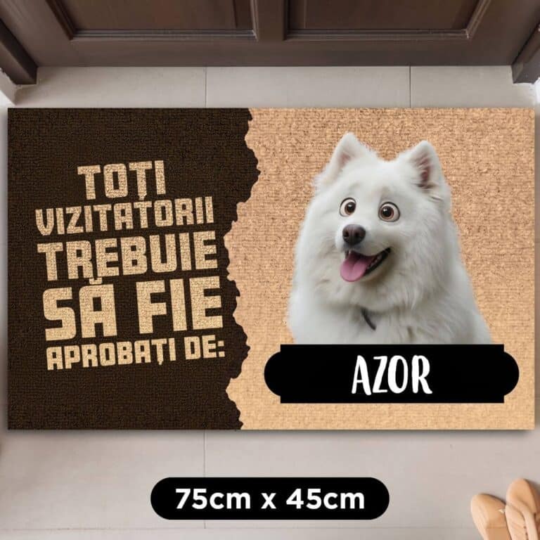 Covoraș personalizat – Pet-ul tău simpatic