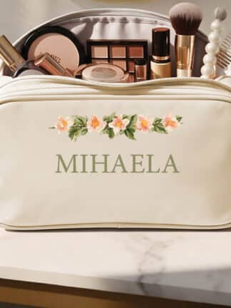 Geantă cosmetice personalizată pentru femei